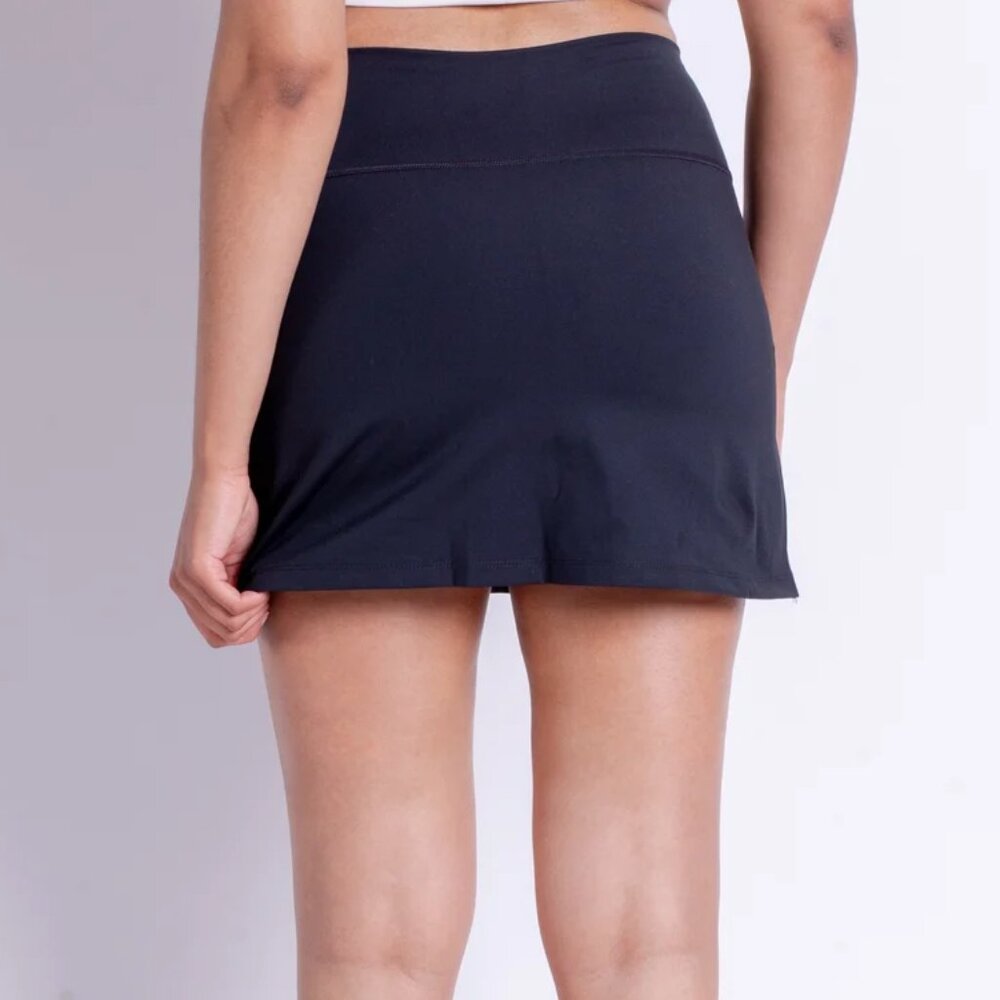 Girlfriend Collective High Rise Sport Skort in Black‎ Size XS NWT - Picture 2 of 11